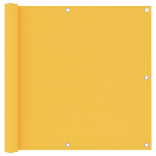VidaXL sárga oxford-szövet erkélyparaván 90 x 600 cm