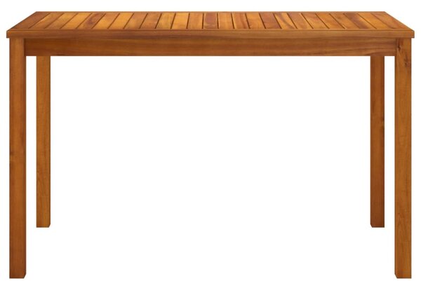 Tömör akácfa kerti asztal 110 x 55 x 67 cm