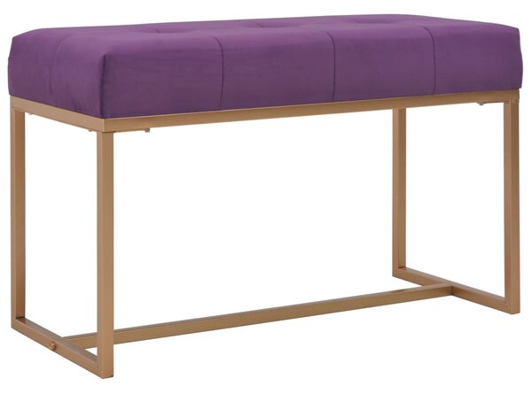 Lila bársonypad 80 cm