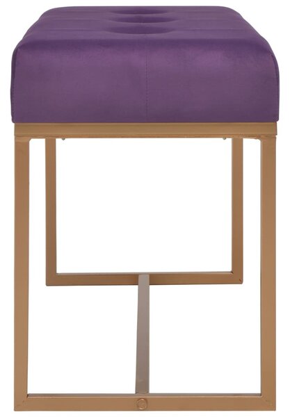 Lila bársonypad 80 cm