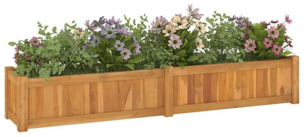 Tömör tíkfa magaságyás 150 x 30 x 25 cm