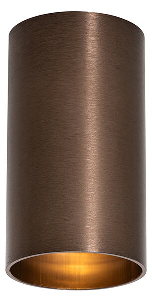 4 darabos modern sötét bronz spotlámpa készlet 5,5 cm - Tuba