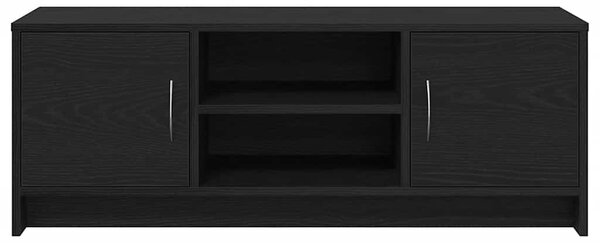 Fekete tölgyfa TV-szekrény 102 x 30 x 37,5 cm
