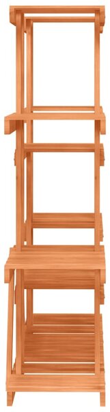 Tömör fenyőfa virágtartó állvány 110 x 25 x 110,5 cm