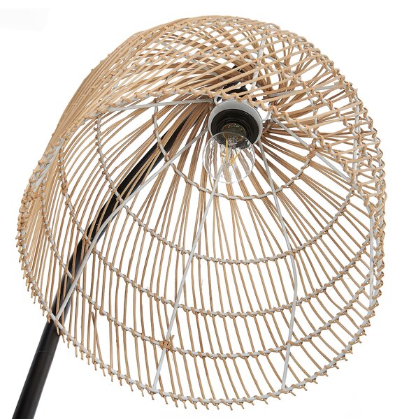 Állólámpa BERNICA Rattan Természetes