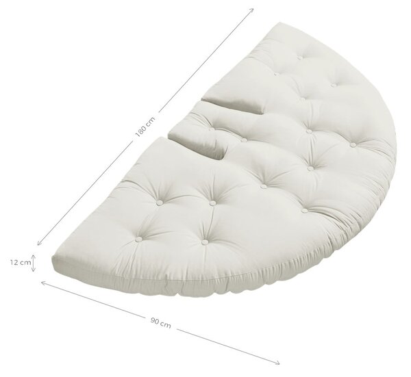 Nido bézs len fotel - Karup Design