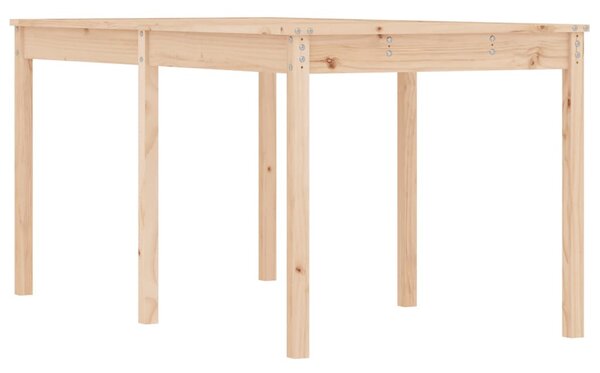 Tömör fenyőfa kerti asztal 159,5 x 82,5 x 76 cm