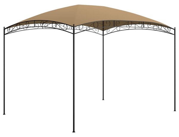 Tópszínű pavilon 3 x 4 x 2,65 m 180 g/m²