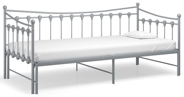 VidaXL szrüke fém kihúzható kanapéágy-keret 90 x 200 cm