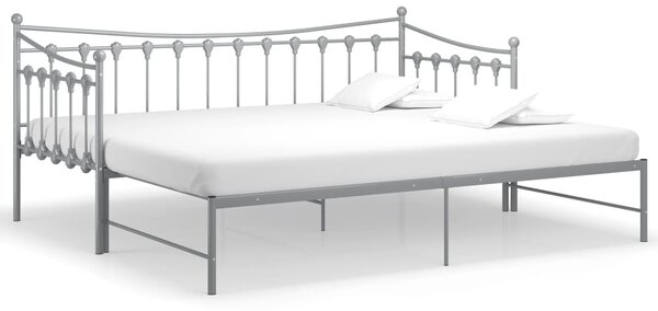 VidaXL szrüke fém kihúzható kanapéágy-keret 90 x 200 cm