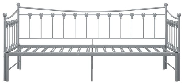 VidaXL szrüke fém kihúzható kanapéágy-keret 90 x 200 cm