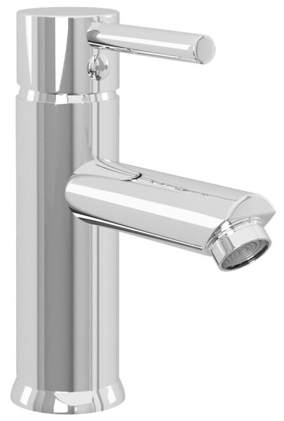 Krómozott felületű fürdőszobai mosdócsaptelep 130 x 176 mm