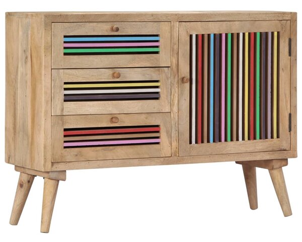 Tömör mangófa tálalószekrény 100 x 30 x 75 cm
