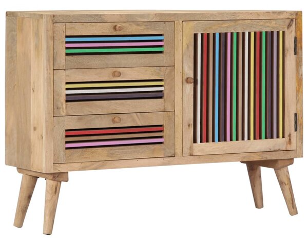 Tömör mangófa tálalószekrény 100 x 30 x 75 cm