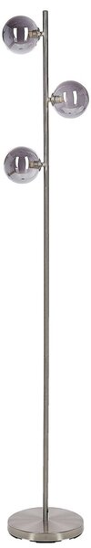 Ezüstszínű fém állólámpa 154 cm RAMIS