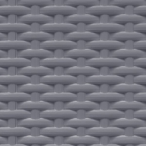 2 db sötétszürke polipropilén növénytartó 30 x 30 x 37 cm