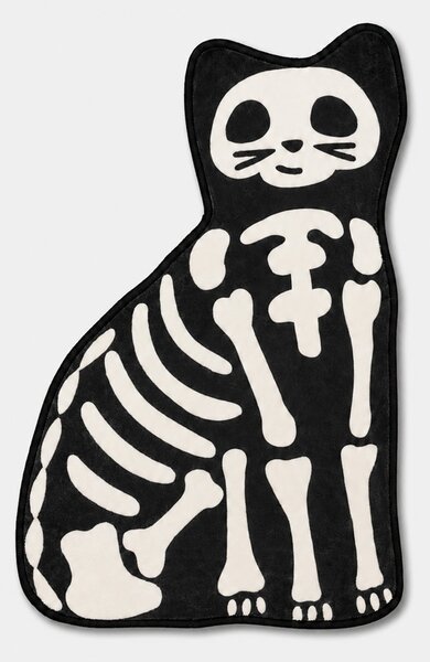 Sinsay - Macska alakú szőnyeg halloweeni mintával - többszínű