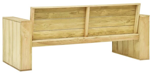 Impregnált fenyőfa kerti pad 179 cm