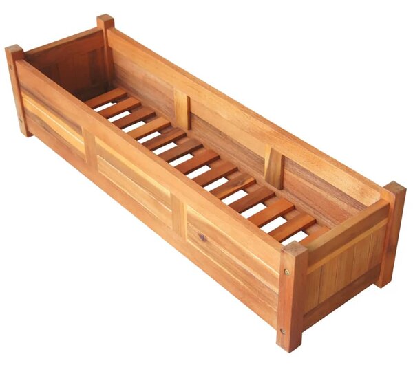 2 db akácfa kerti magaságyás 100 x 30 x 25 cm