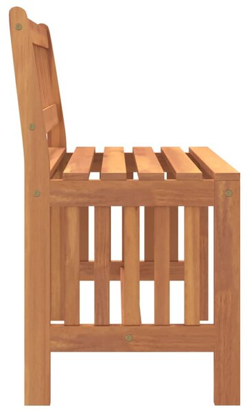 Tömör eukaliptuszfa kerti pad 80 cm