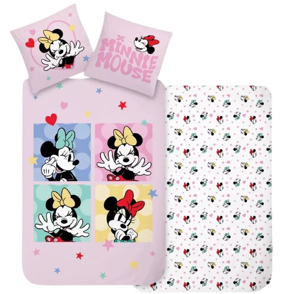 Minnie egér ovis ágynemű (mozaik)