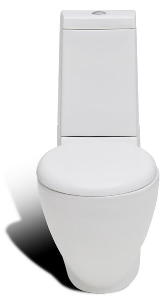 Fehér kerámia WC és bidé szett