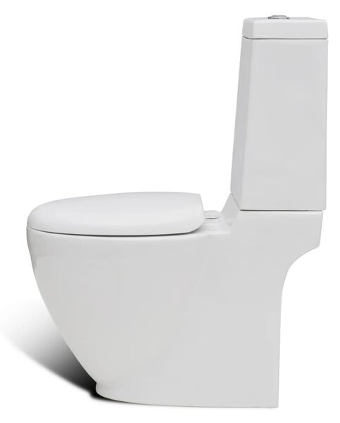 Fehér kerámia WC és bidé szett