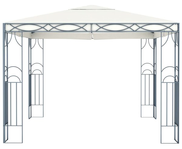 Krémszínű pavilon 300 x 300 cm