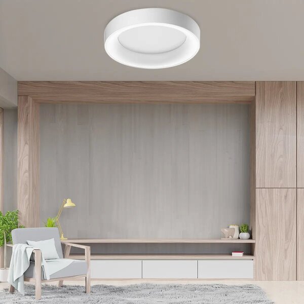 LED mennyezeti lámpa Sovana 55 CCT fehér távirányítóval