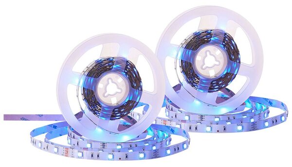 Kétdarabos LED szalagfény szett KIKORI 500 cm Távirányítóval Színes