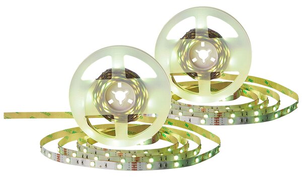 Kétdarabos LED szalagfény szett KIKORI 500 cm Távirányítóval Színes