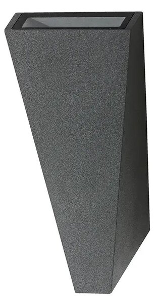 LED kültéri fali világítás Zita Xl sötétszürke