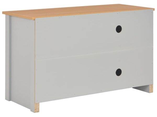 Szürke TV-szekrény 95 x 39 x 58 cm
