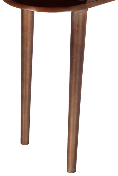 Tömör akácfa konzolasztal 110 x 35 x 76 cm