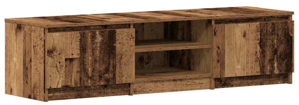 Régi fa TV-szekrény 140 x 40 x 36 cm rétegelt fa