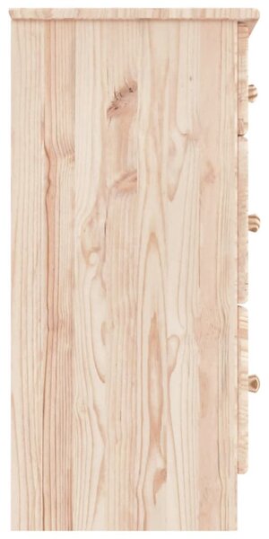ALTA tömör fenyőfa komód 112x35x73 cm