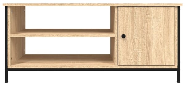 Sonoma tölgyszínű szerelt fa TV-szekrény 100x40x45 cm