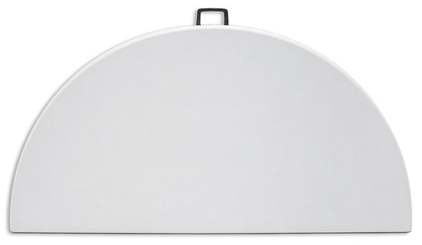 Kerti asztal összecsukható Ø154 cm HDPE, fehér