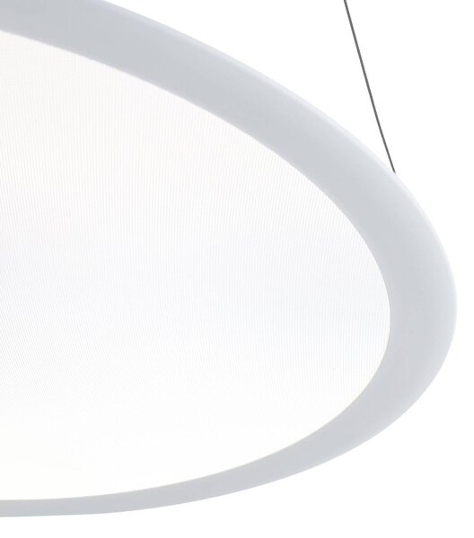 Deko-Light LED panel, fehér, Ø 63 cm, fém, CCT, dimmelhető, 50 W, dimmelhető, Fehér / opál, Dolgozószoba / Iroda, Alumínium, Modern