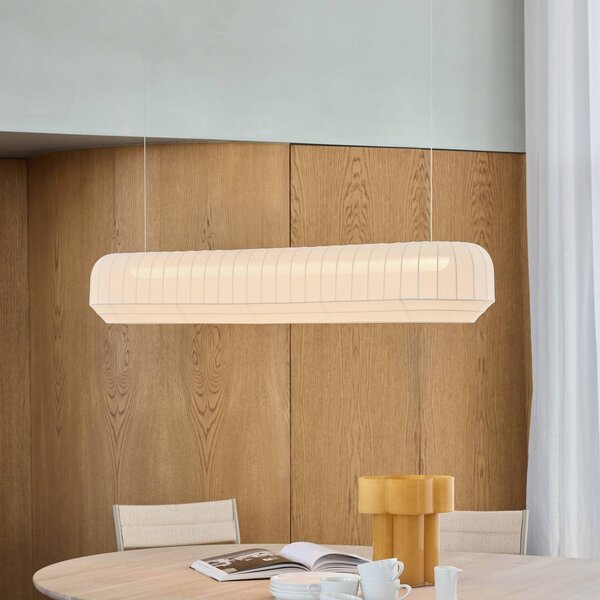 Northern LED lógó világítás Tradition lineáris, textil, törtfehér, dimmelhető, Fehér / opál, Nappali / Étkező, Dizájn