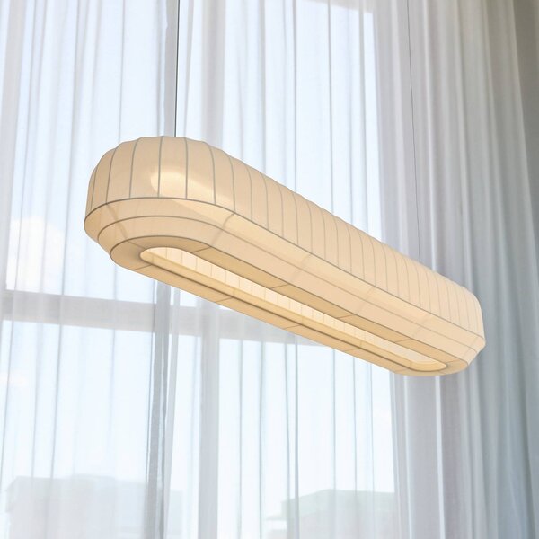 Northern LED lógó világítás Tradition lineáris, textil, törtfehér, dimmelhető, Fehér / opál, Nappali / Étkező, Dizájn
