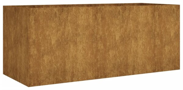 Corten acél kerti magaságyás 200x80x80 cm