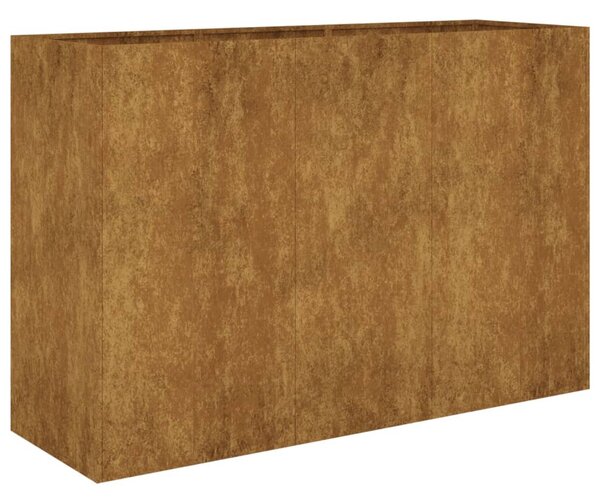 Corten acél kerti magaságyás 120x40x80 cm