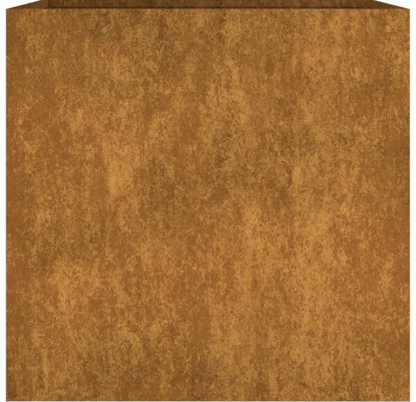 Corten acél növénytartó 40x41x40 cm