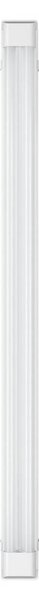 OSRAM LED-es világítócsík POWER BATTEN, 4000 K, 120 cm, 2 izzós., Fehér / opál, Folyosó, fém