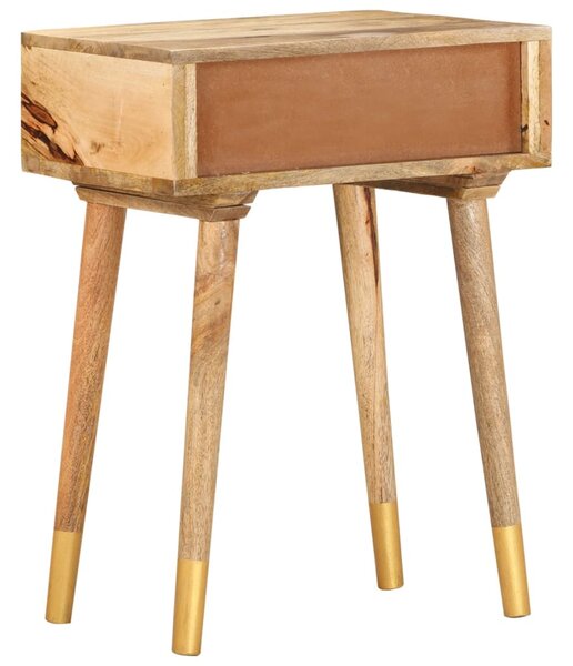 Tömör mangófa éjjeliszekrény 43 x 30 x 58 cm