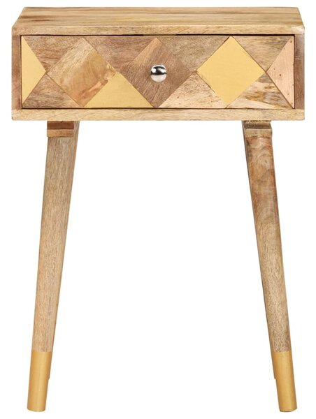 Tömör mangófa éjjeliszekrény 43 x 30 x 58 cm