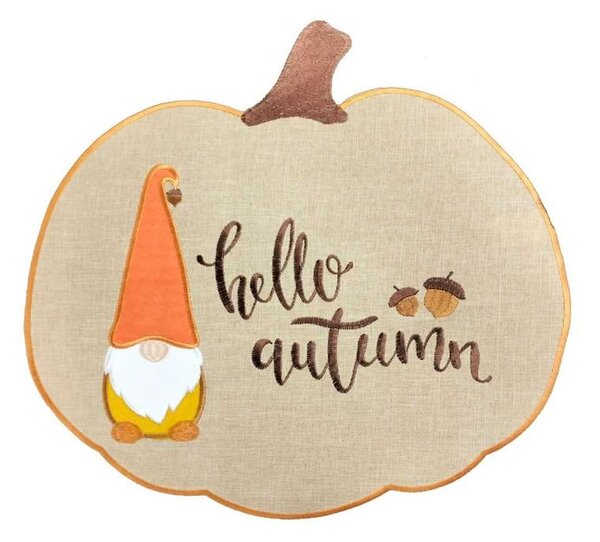 Hello autumn feliratos alátét - 38x35 cm