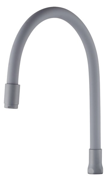 Invena Pogo, flexibilis, 1 funkciós kifolyó, mosogató csaptelephez, szürke, INV-SC-B1-229-L