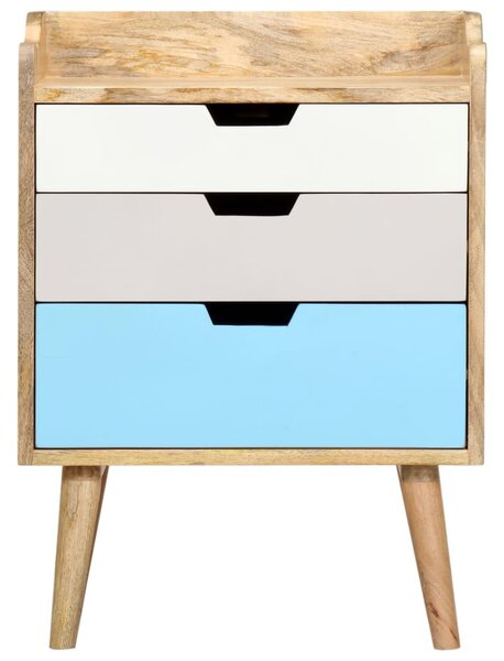 Tömör mangófa éjjeliszekrény 47 x 35 x 63 cm